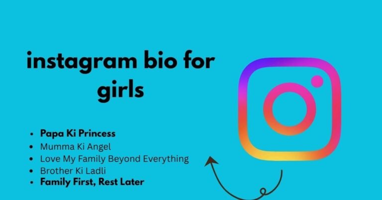 Cool instagram Bio for Girls